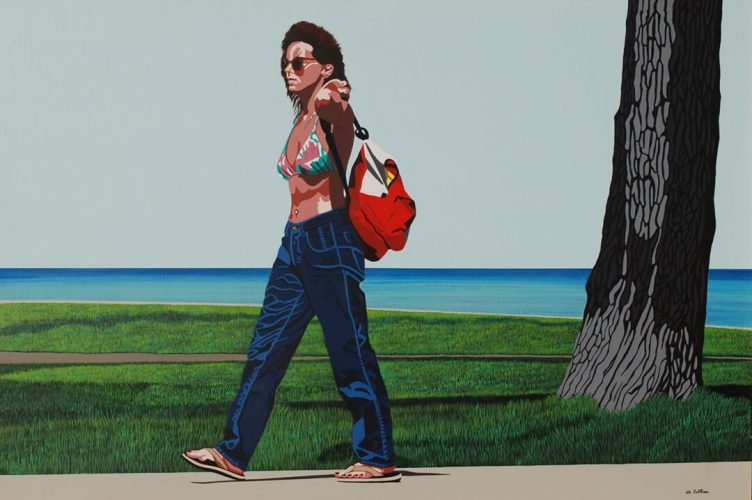 Returning from the Beach